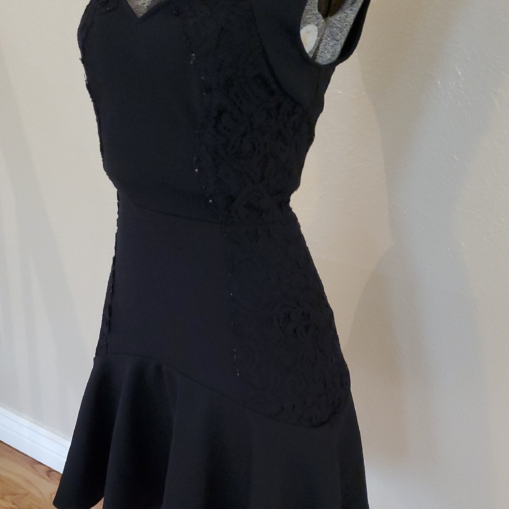 Source Unknown Black Mini Dress - Picture 2 of 10